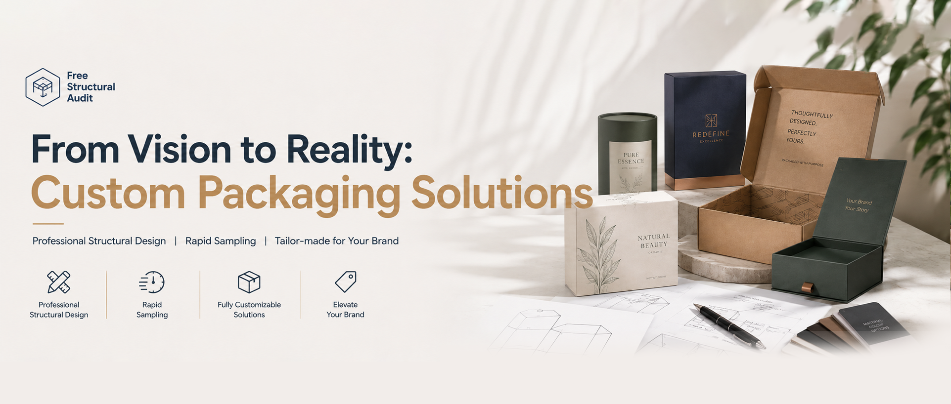 Eco-friendly E-commerce Mailer Boxes for Secure Branded Shipping