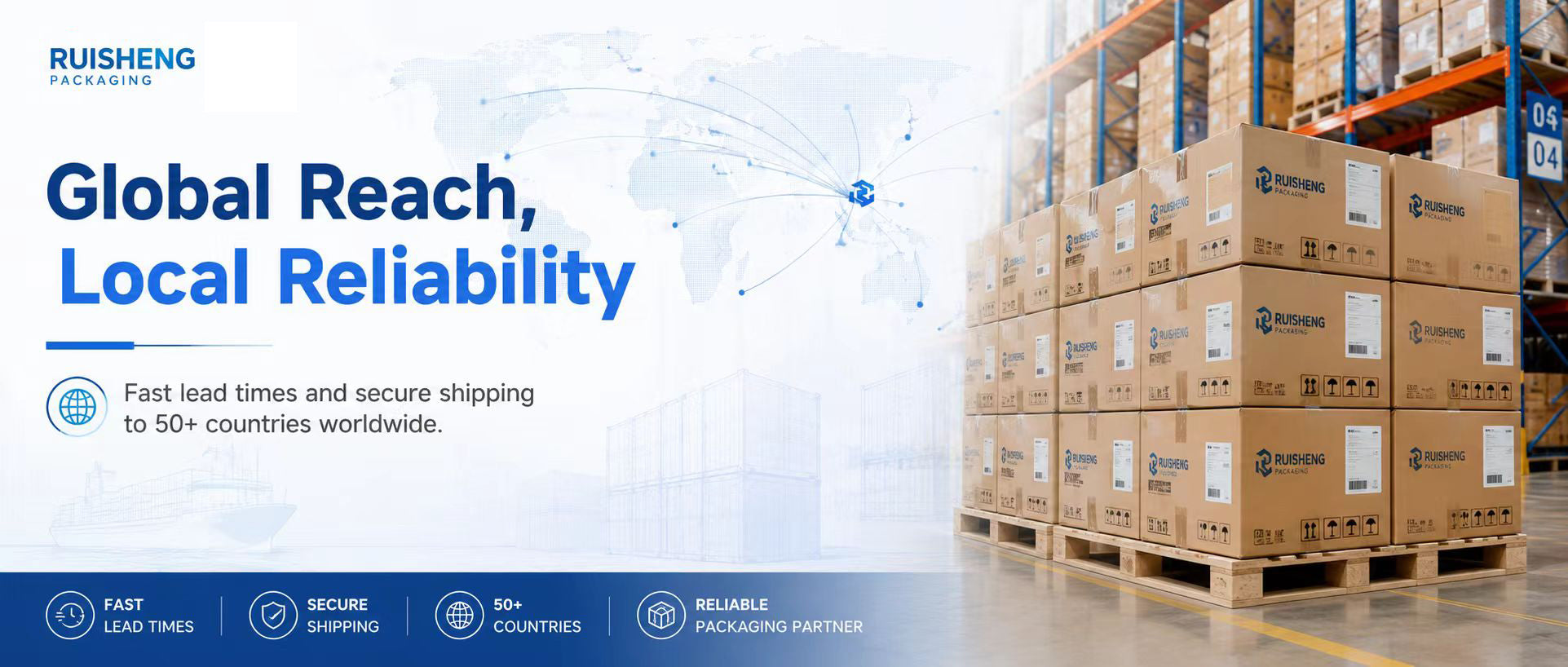High-quality bulk packaging supplies for wholesale distribution