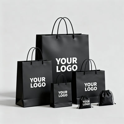 Twisted Paper Handles Apparel & Shoe Bag